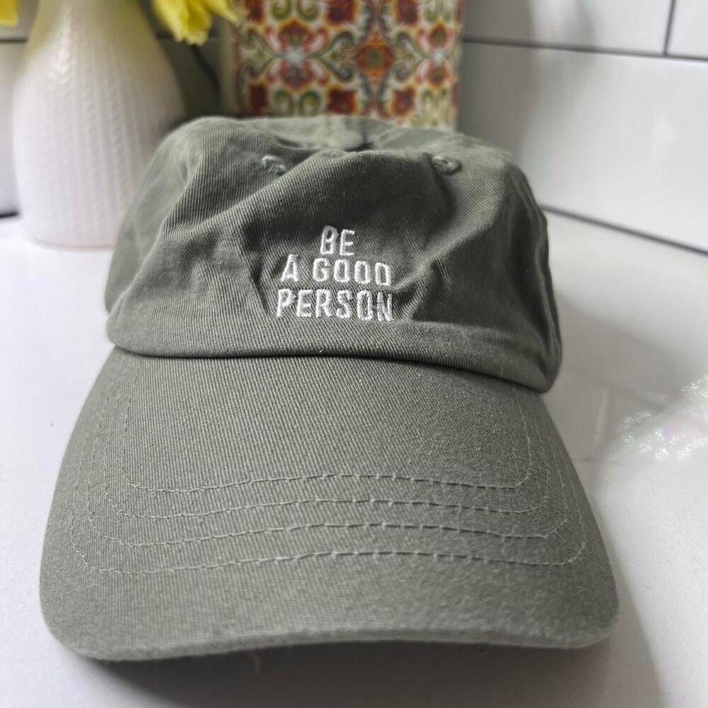 Unbranded Women's Green and Khaki Hat